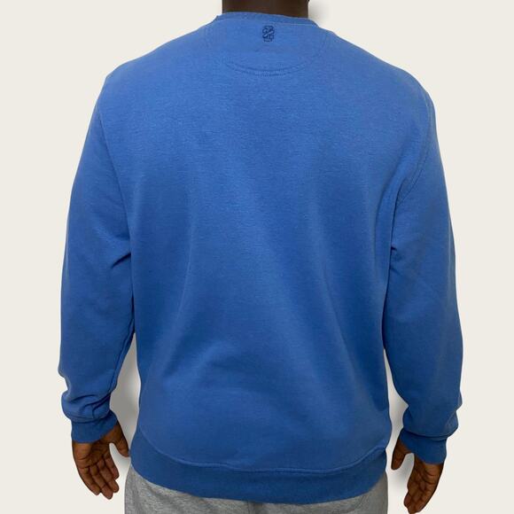 Izod Advantage Performance Crewneck Sweatshirt Stretch - Picture 3 of 4